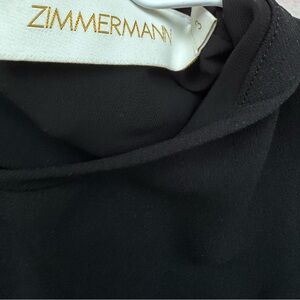 Zimmermann Black Garment